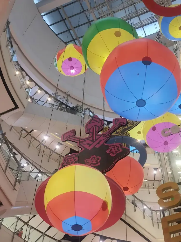 บอลลูนโฆษณา ผลงานติดตั้งจริงโดย BalloonWork 30