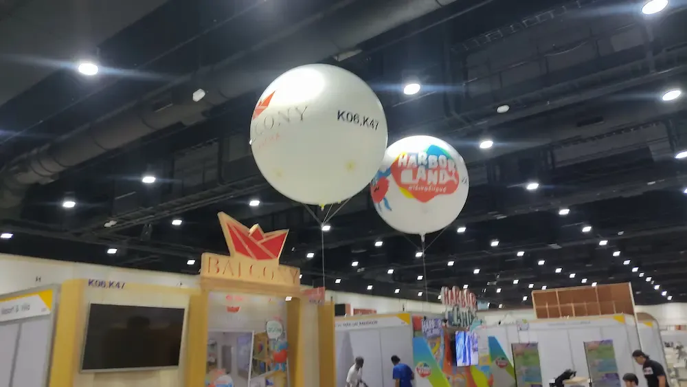 บอลลูนโฆษณา ผลงานติดตั้งจริงโดย BalloonWork 31