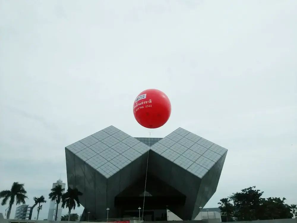 บอลลูนโฆษณา ผลงานติดตั้งจริงโดย BalloonWork 4