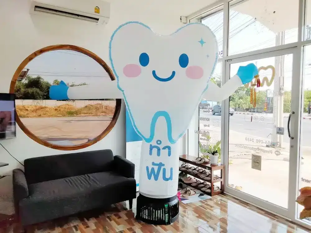 ตุ๊กตาโบก ผลงานติดตั้งจริงโดย BalloonWork 21