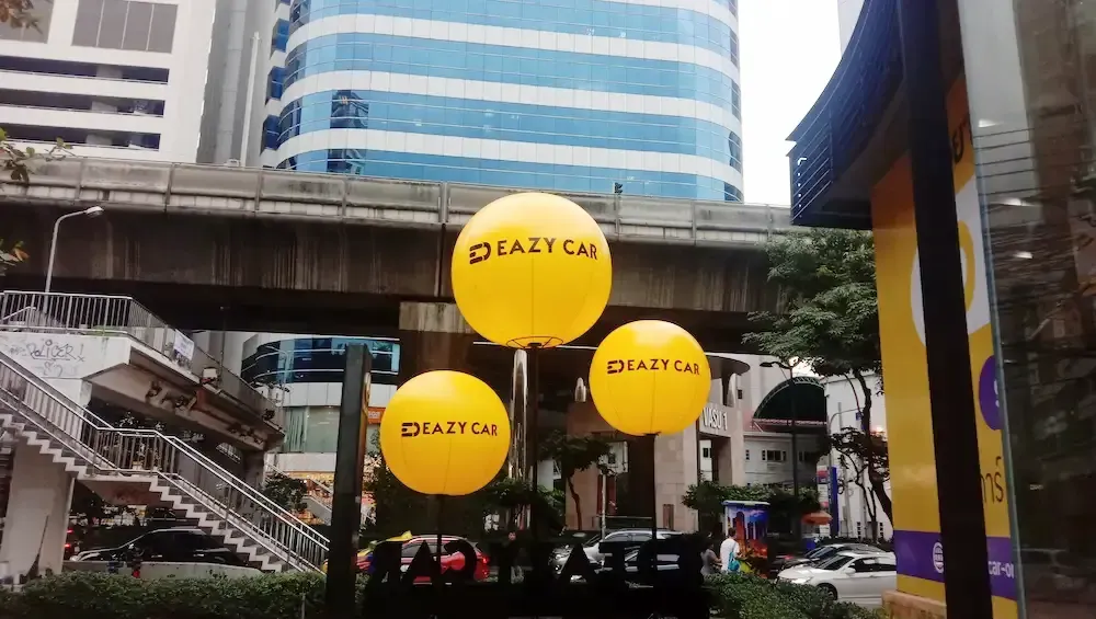 บอลลูนวางพื้น / ขาตั้ง ผลงานติดตั้งจริงโดย BalloonWork 18