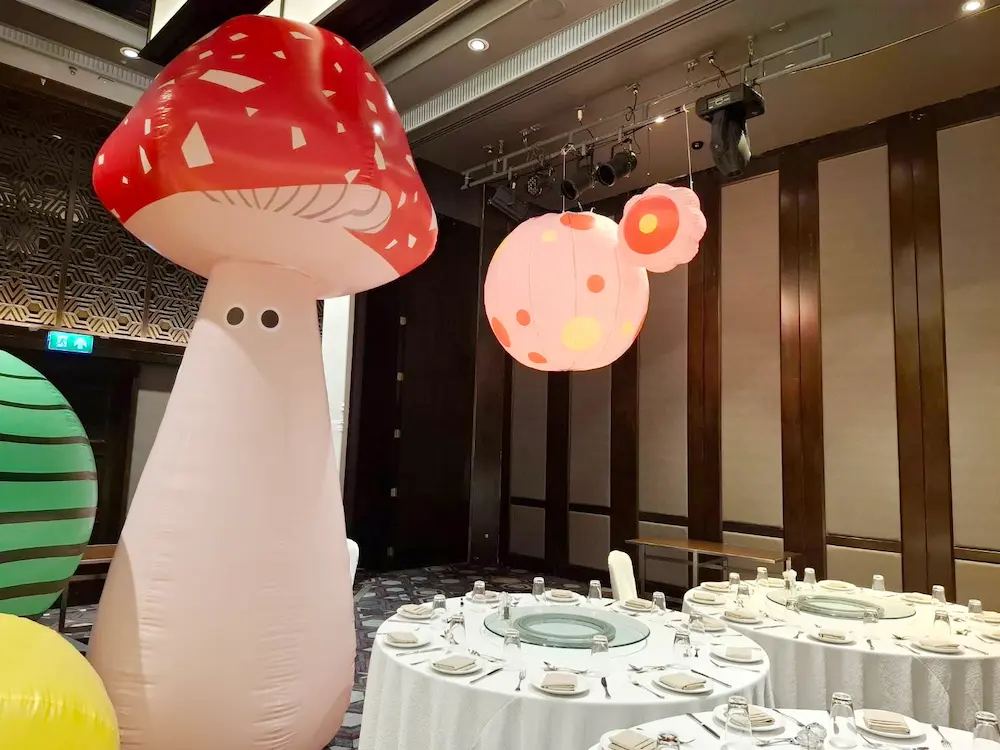 บอลลูนทรงพิเศษ Non-round ผลงานติดตั้งจริงโดย BalloonWork 8