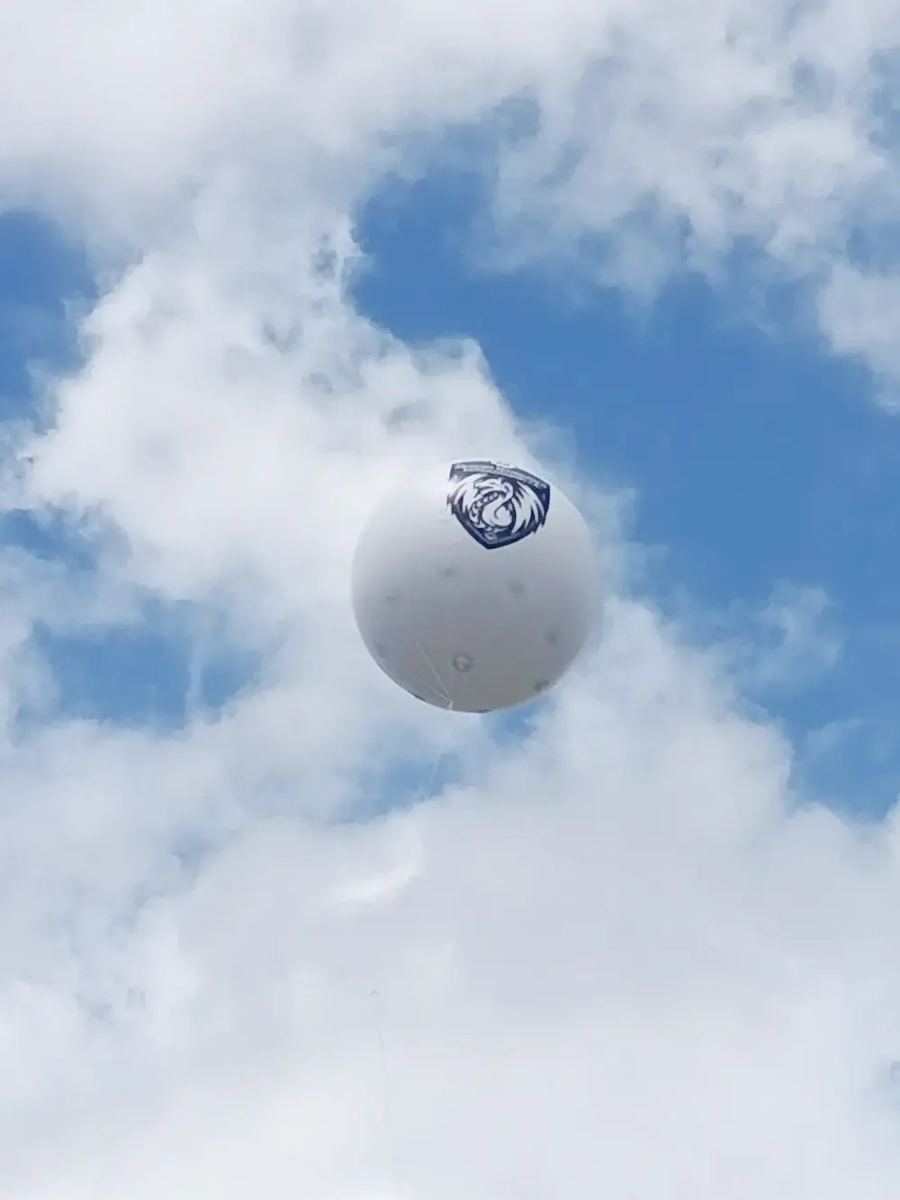 บอลลูนอัดแก๊สลอยฟ้า ผลงานติดตั้งจริงโดย BalloonWork 7