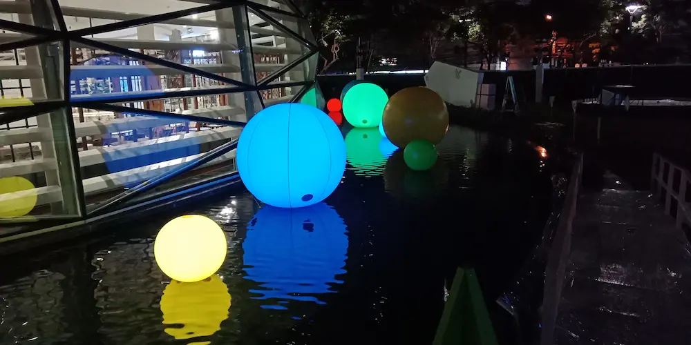 บอลลูนลอยน้ำ ผลงานติดตั้งจริงโดย BalloonWork 11