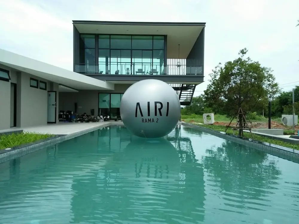 บอลลูนลอยน้ำ ผลงานติดตั้งจริงโดย BalloonWork 12