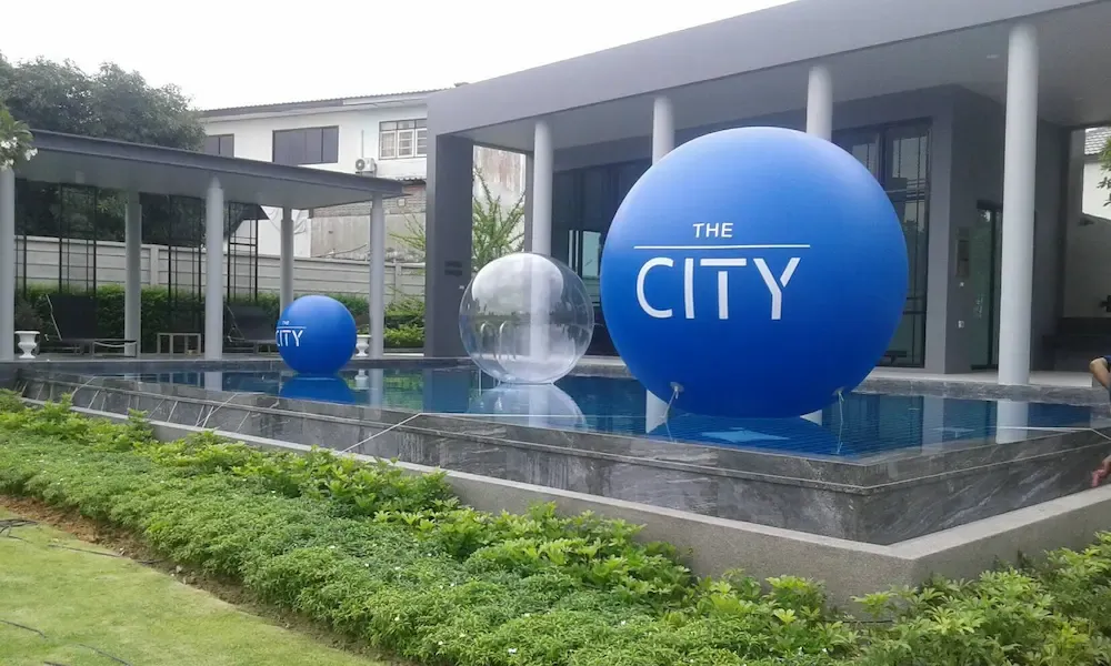 บอลลูนลอยน้ำ ผลงานติดตั้งจริงโดย BalloonWork 14