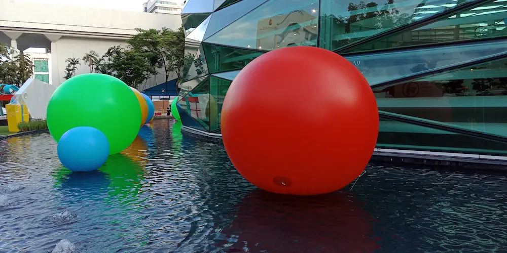 บอลลูนลอยน้ำ ผลงานติดตั้งจริงโดย BalloonWork 3