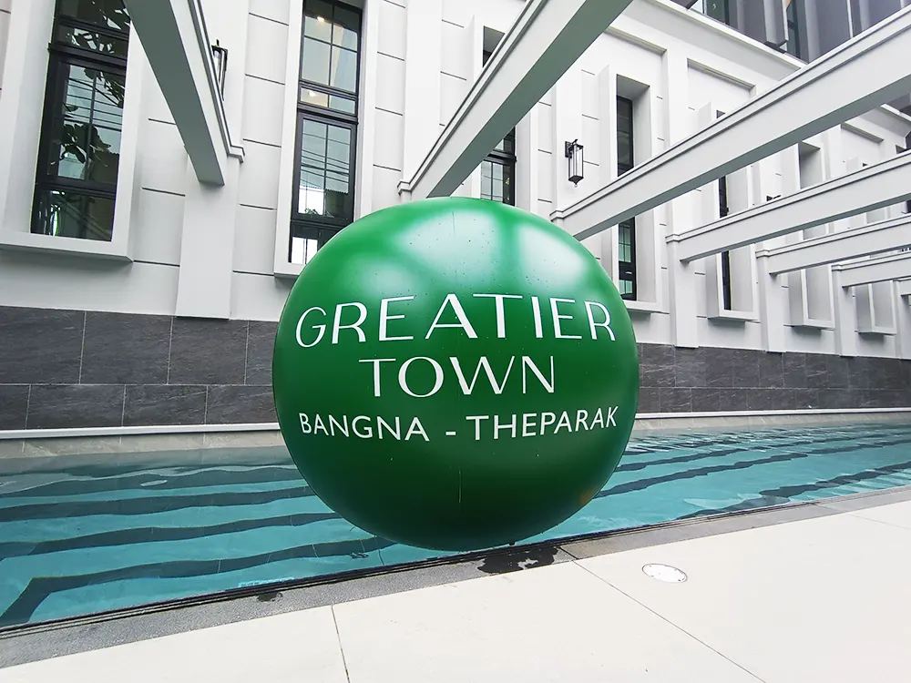 บอลลูนลอยน้ำ ผลงานติดตั้งจริงโดย BalloonWork 8