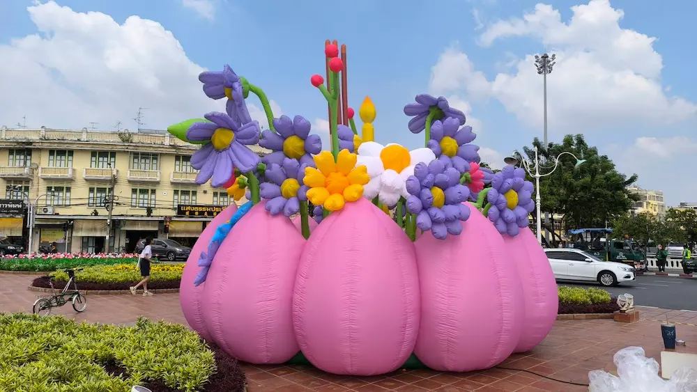 งานพองลมสั่งผลิต ผลงานติดตั้งจริงโดย BalloonWork 18