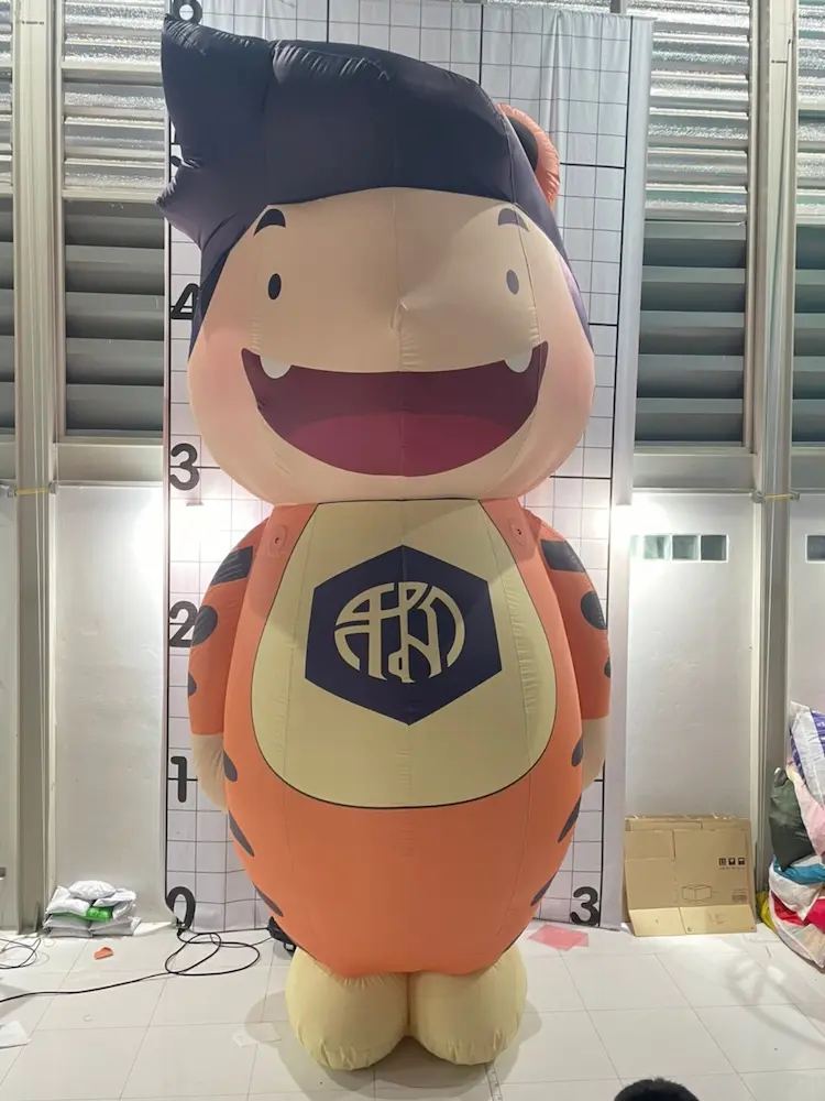 ตุ๊กตาพองลมยักษ์ ผลงานติดตั้งจริงโดย BalloonWork 9