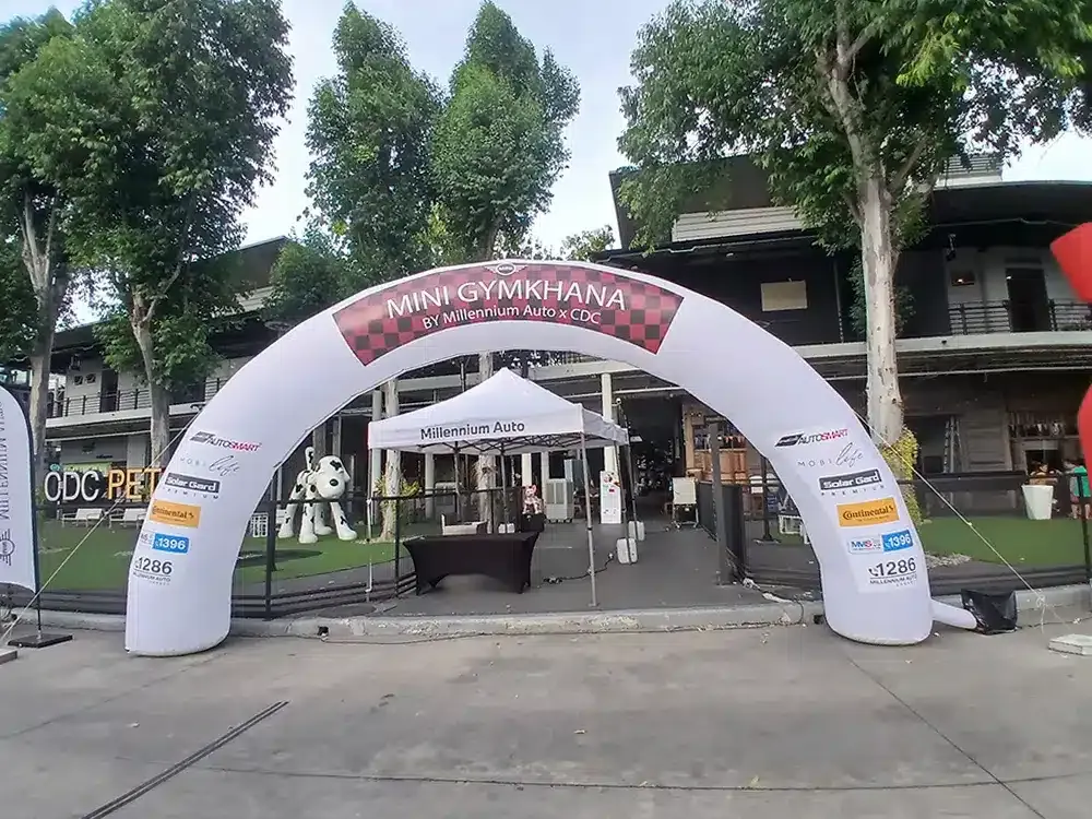 ซุ้มพองลม ผลงานติดตั้งจริงโดย BalloonWork 25