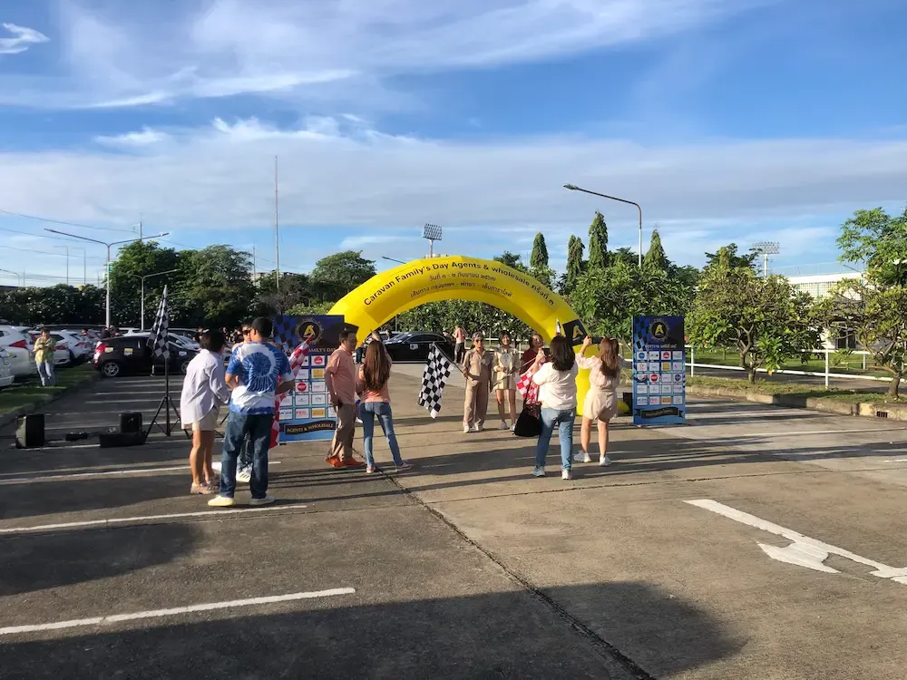 ซุ้มพองลม ผลงานติดตั้งจริงโดย BalloonWork 30