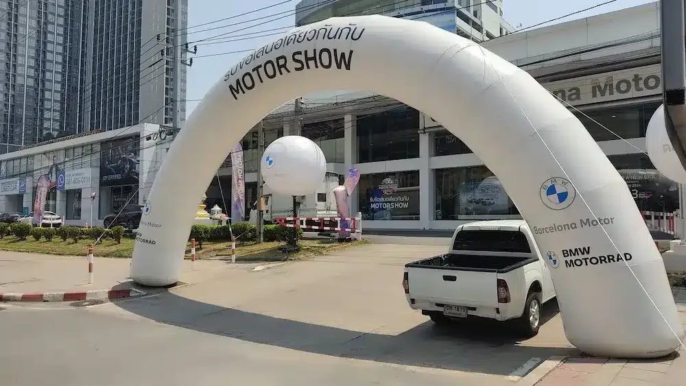 ซุ้มพองลม ผลงานติดตั้งจริงโดย BalloonWork 32