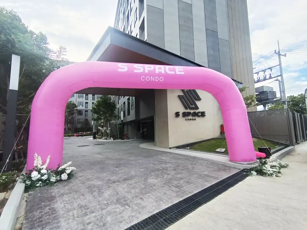 ซุ้มพองลม ผลงานติดตั้งจริงโดย BalloonWork 4
